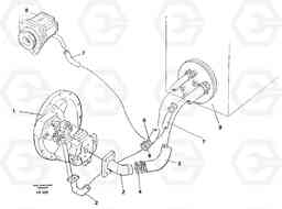 75088 Hydraulic system suction lines EW150C ?KERMAN ?KERMAN EW150C SER NO - 688, Volvo Construction Equipment