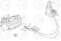 88825 Hydraulic system, travel EW150C ?KERMAN ?KERMAN EW150C SER NO - 688, Volvo Construction Equipment