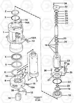 30505 Turning joint EW150C ?KERMAN ?KERMAN EW150C SER NO - 688, Volvo Construction Equipment