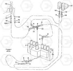 10462 Servo hydraulics, dipper arm EW150C ?KERMAN ?KERMAN EW150C SER NO - 688, Volvo Construction Equipment