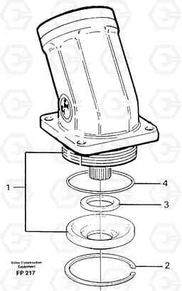 30503 Hydraulic motor, slew EW150C ?KERMAN ?KERMAN EW150C SER NO - 688, Volvo Construction Equipment