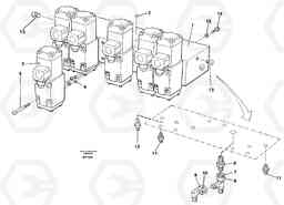 10473 Slew valve block, crawlers EW150C ?KERMAN ?KERMAN EW150C SER NO - 688, Volvo Construction Equipment