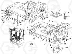 97299 Drivers cab and cabin floor EW150C ?KERMAN ?KERMAN EW150C SER NO - 688, Volvo Construction Equipment