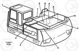 28625 Doors, hatches EW150C ?KERMAN ?KERMAN EW150C SER NO - 688, Volvo Construction Equipment