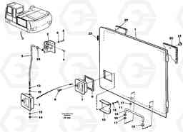 11080 Door, radiator EW150C ?KERMAN ?KERMAN EW150C SER NO - 688, Volvo Construction Equipment