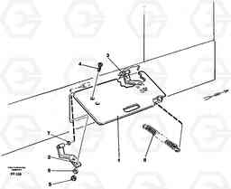 28632 Battery disconnector hatch EW150C ?KERMAN ?KERMAN EW150C SER NO - 688, Volvo Construction Equipment