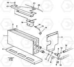 19480 Evaporator with fitting parts Cooling agent R134 A EW150C ?KERMAN ?KERMAN EW150C SER NO - 688, Volvo Construction Equipment