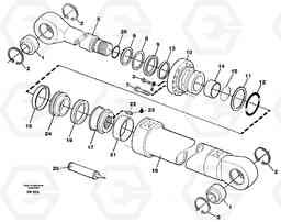 29359 Boom cylinder EW150C ?KERMAN ?KERMAN EW150C SER NO - 688, Volvo Construction Equipment