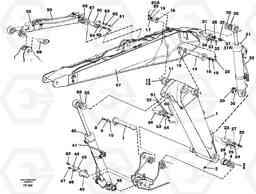 10547 Adjustable boom with assembly EW150C ?KERMAN ?KERMAN EW150C SER NO - 688, Volvo Construction Equipment