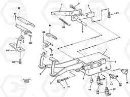 14780 Pedal valve with connections EW150C ?KERMAN ?KERMAN EW150C SER NO - 688, Volvo Construction Equipment