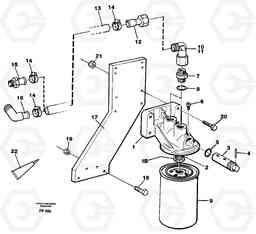 84838 Coolant filter EW150C ?KERMAN ?KERMAN EW150C SER NO - 688, Volvo Construction Equipment