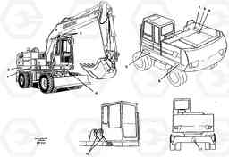 31435 Sign plates and transfer,outer location EW150C ?KERMAN ?KERMAN EW150C SER NO - 688, Volvo Construction Equipment