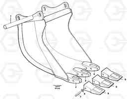 31347 Cable bucket EW150C ?KERMAN ?KERMAN EW150C SER NO - 688, Volvo Construction Equipment