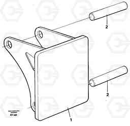 31345 Hammer plate EW150C ?KERMAN ?KERMAN EW150C SER NO - 688, Volvo Construction Equipment