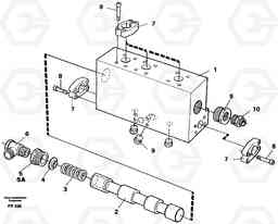 10492 Operating valve EW150C ?KERMAN ?KERMAN EW150C SER NO - 688, Volvo Construction Equipment