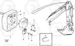 26420 Side marking lamp EW150C ?KERMAN ?KERMAN EW150C SER NO - 688, Volvo Construction Equipment