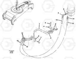 10516 Hydraulicsystem, dozerblad,front EW150C ?KERMAN ?KERMAN EW150C SER NO - 688, Volvo Construction Equipment