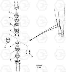 72943 Quick conection kit EW150C ?KERMAN ?KERMAN EW150C SER NO - 688, Volvo Construction Equipment