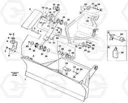 10522 Dozer blade rear 2,5m, 2,6m EW150C ?KERMAN ?KERMAN EW150C SER NO - 688, Volvo Construction Equipment
