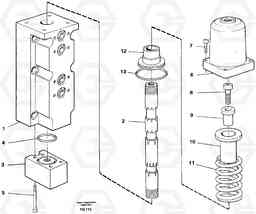 100016 Four-way valve, dipper arm EC130 ?KERMAN ?KERMAN EC130 SER NO - 103, Volvo Construction Equipment