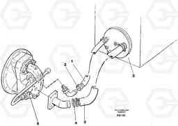 74159 Hydraulic system suction lines EC130 ?KERMAN ?KERMAN EC130 SER NO - 103, Volvo Construction Equipment