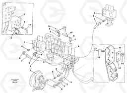 42443 Hydraulic system, feed line EC130 ?KERMAN ?KERMAN EC130 SER NO - 103, Volvo Construction Equipment