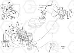 42607 Hydraulic system, return lines EC130 ?KERMAN ?KERMAN EC130 SER NO - 103, Volvo Construction Equipment