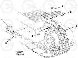 24987 Crawler track EC130 ?KERMAN ?KERMAN EC130 SER NO - 103, Volvo Construction Equipment