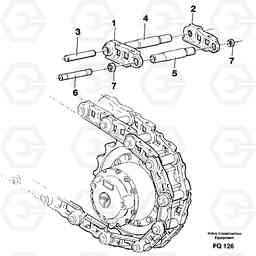 24988 Track chain EC130 ?KERMAN ?KERMAN EC130 SER NO - 103, Volvo Construction Equipment