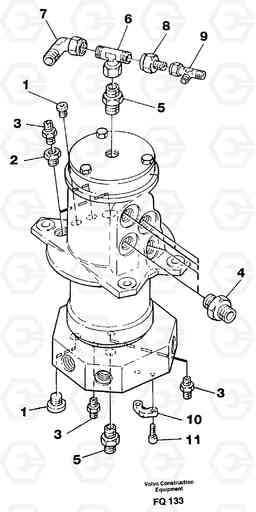 42392 Centre passage, fittings EC130 ?KERMAN ?KERMAN EC130 SER NO - 103, Volvo Construction Equipment