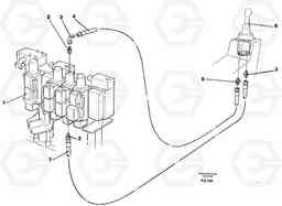 43072 Servo hydraulics, dipper arm EC130 ?KERMAN ?KERMAN EC130 SER NO - 103, Volvo Construction Equipment