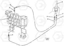 43237 Servo hydraulics, bucket EC130 ?KERMAN ?KERMAN EC130 SER NO - 103, Volvo Construction Equipment