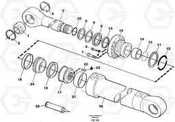 27680 Boom cylinder EC130 ?KERMAN ?KERMAN EC130 SER NO - 103, Volvo Construction Equipment