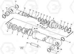 43285 Bucket cylinder EC130 ?KERMAN ?KERMAN EC130 SER NO - 103, Volvo Construction Equipment