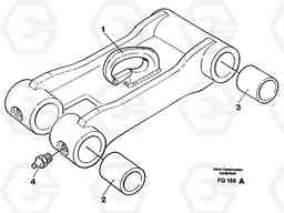 18346 Bucket link EC130 ?KERMAN ?KERMAN EC130 SER NO - 103, Volvo Construction Equipment