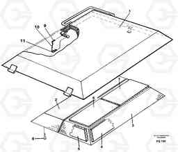 24996 Hatch, engine EC130 ?KERMAN ?KERMAN EC130 SER NO - 103, Volvo Construction Equipment