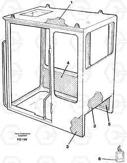 61774 Cabin coating EC130 ?KERMAN ?KERMAN EC130 SER NO - 103, Volvo Construction Equipment