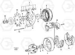 8022 Alternator EC130 ?KERMAN ?KERMAN EC130 SER NO - 103, Volvo Construction Equipment