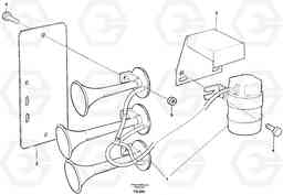 15642 Compressor horn EC130 ?KERMAN ?KERMAN EC130 SER NO - 103, Volvo Construction Equipment