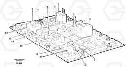 104330 Electrical distribution unit, relays EC130 ?KERMAN ?KERMAN EC130 SER NO - 103, Volvo Construction Equipment