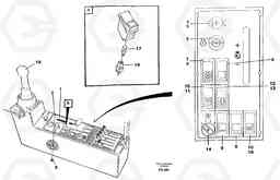 104777 Engine control panel EC130 ?KERMAN ?KERMAN EC130 SER NO - 103, Volvo Construction Equipment