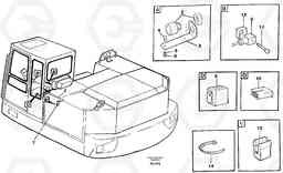 46615 Electric installation for load limiting device EC130 ?KERMAN ?KERMAN EC130 SER NO - 103, Volvo Construction Equipment