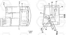 6022 Sign plates and transfer,inner location EC130 ?KERMAN ?KERMAN EC130 SER NO - 103, Volvo Construction Equipment