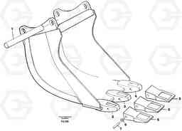 12763 Cable bucket EC130 ?KERMAN ?KERMAN EC130 SER NO - 103, Volvo Construction Equipment