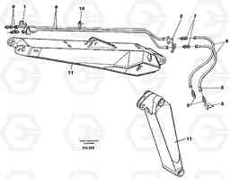 45738 Grab/clamshell equipment for adjustable boom EC130 ?KERMAN ?KERMAN EC130 SER NO - 103, Volvo Construction Equipment