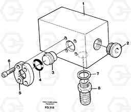 52590 Adapter EC130 ?KERMAN ?KERMAN EC130 SER NO - 103, Volvo Construction Equipment