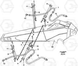 18331 Hammer equipment, dipper arm 1.90m/2.40m EC130 ?KERMAN ?KERMAN EC130 SER NO - 103, Volvo Construction Equipment