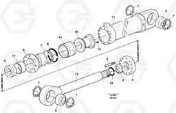 43274 Hydraulic cylinder EC130 ?KERMAN ?KERMAN EC130 SER NO - 103, Volvo Construction Equipment