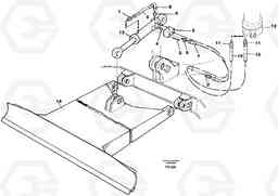 43275 Hydraulic system, dozer EC130 ?KERMAN ?KERMAN EC130 SER NO - 103, Volvo Construction Equipment