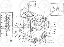 35826 Hydraulic oil tank and fuel tank incl. connection parts EW130 ?KERMAN ?KERMAN EW130 SER NO - 447, Volvo Construction Equipment